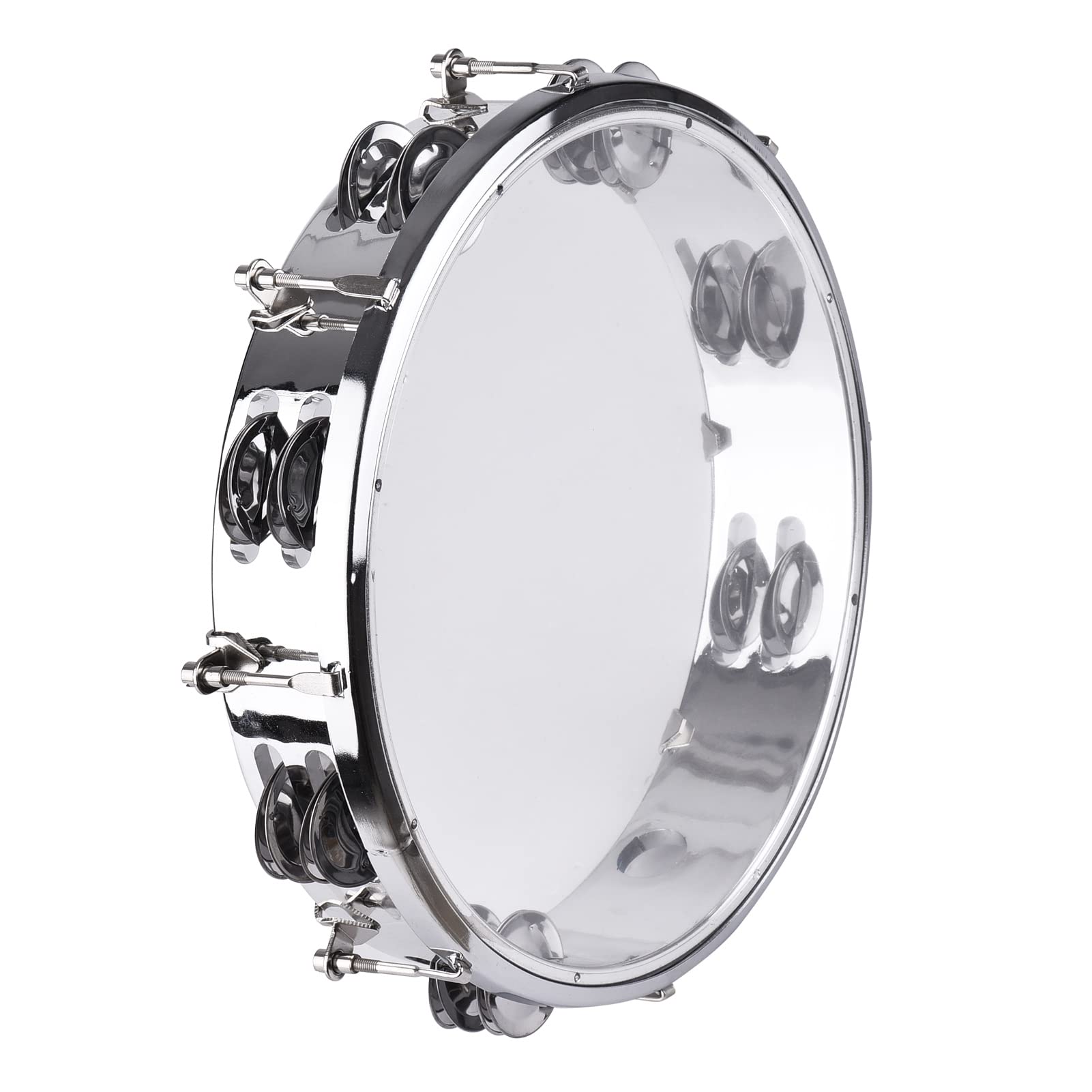 Amazon.com: Tambourine, Handbell, Jingle Bell Double Row Metal
